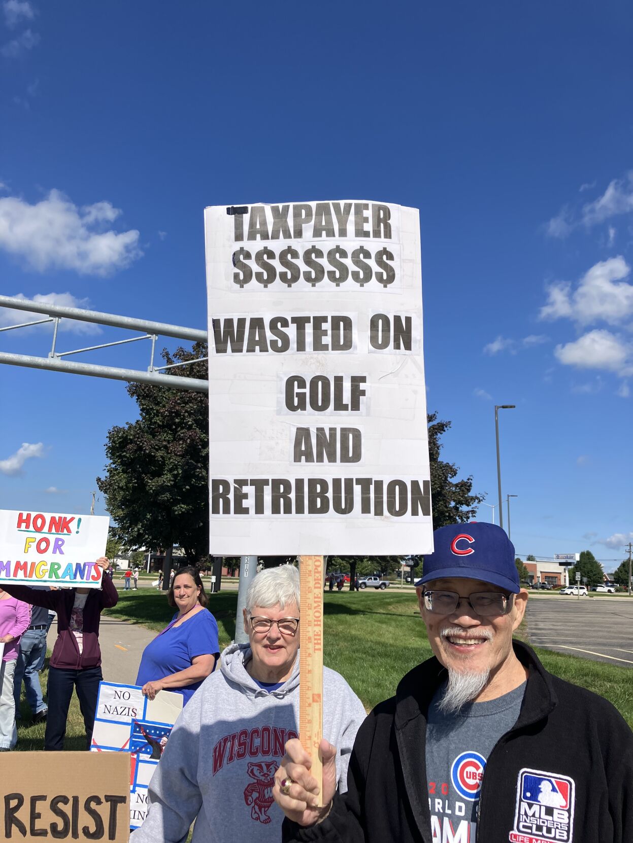 Labor Day protest